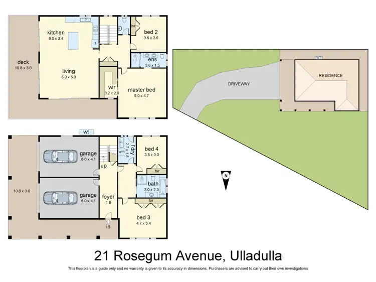 Floorplan of Homely house listing, 21 Rose Gum Avenue, Ulladulla NSW 2539