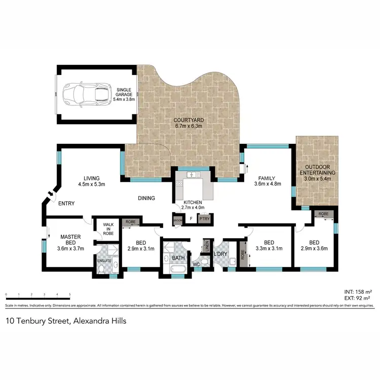 Floorplan of Homely house listing, 10 Tenbury Street, Alexandra Hills QLD 4161