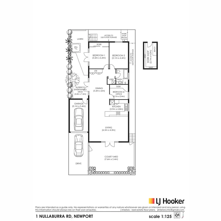 Floorplan of Homely house listing, 1 Nullaburra Road, Newport NSW 2106