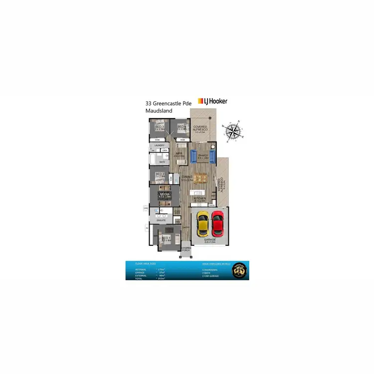 Floorplan of Homely house listing, 33 Greencastle Parade, Maudsland QLD 4210