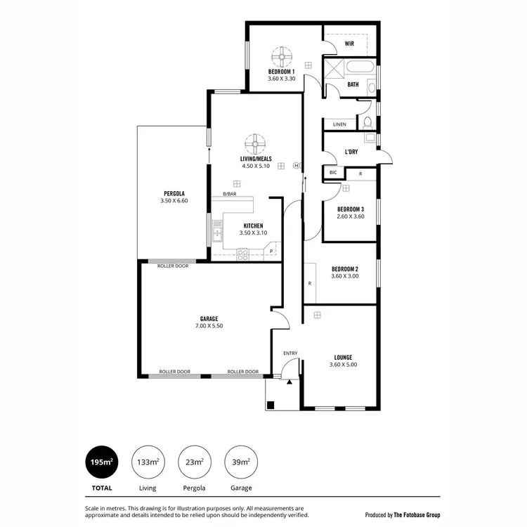 Floorplan of Homely house listing, 17 Kirkby Circuit, Greenacres SA 5086