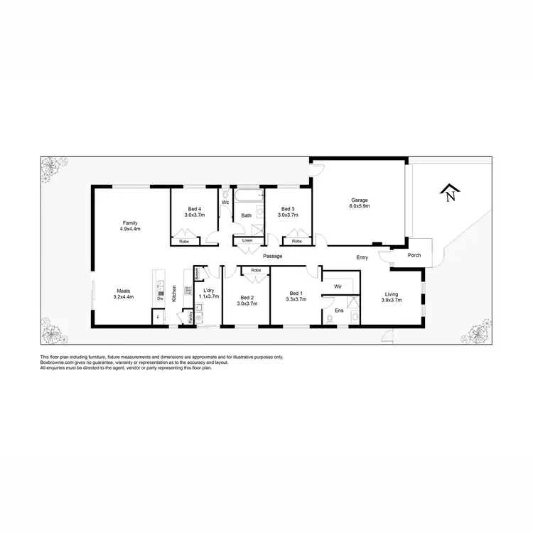 Floorplan of Homely house listing, 7 Connell Street, Tarneit VIC 3029