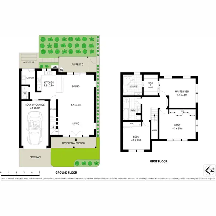 Floorplan of Homely townhouse listing, 7/8-10 Kirkwood Road, Tweed Heads South NSW 2486