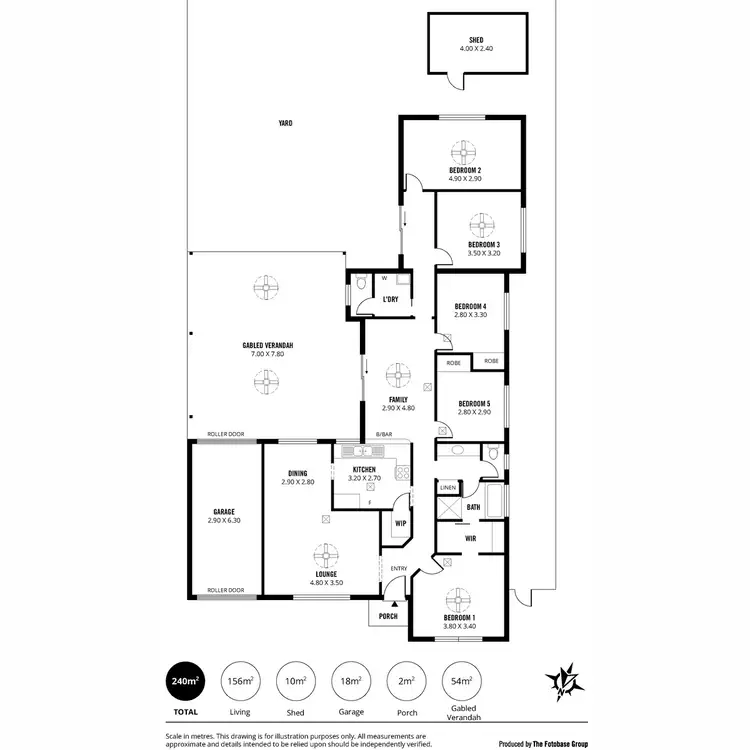 Floorplan of Homely house listing, 29 Cowrie Drive, Seaford Rise SA 5169