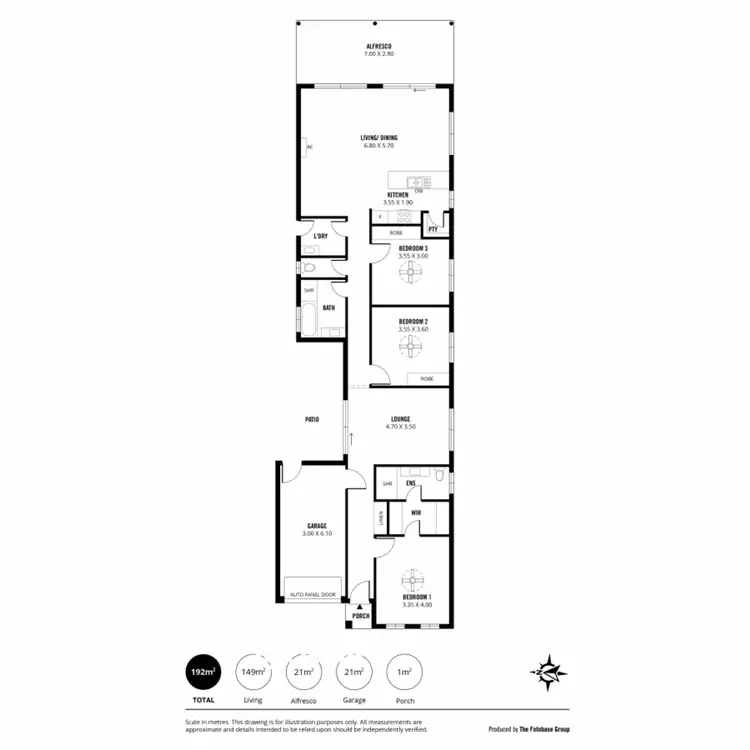 Floorplan of Homely house listing, 53A Armstrong Crescent, Modbury North SA 5092