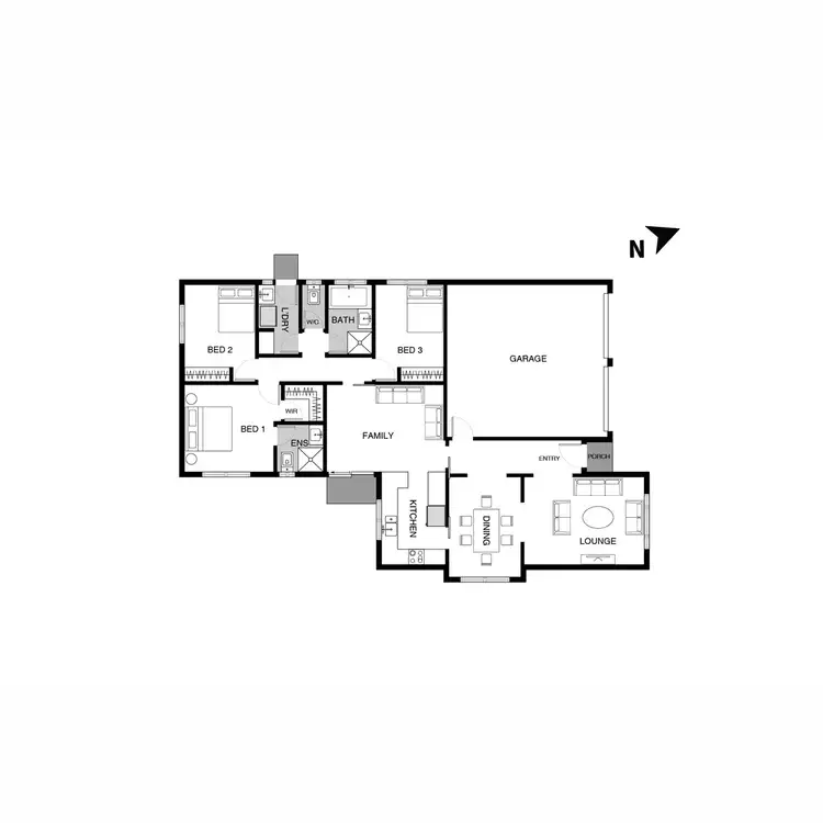 Floorplan of Homely house listing, 68 Rollston Street, Amaroo ACT 2914