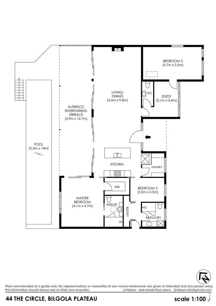 Floorplan of Homely house listing, 44 The Circle, Bilgola Plateau NSW 2107