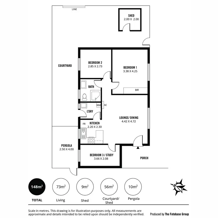 Floorplan of Homely unit listing, 6/89 Edward Street, Norwood SA 5067
