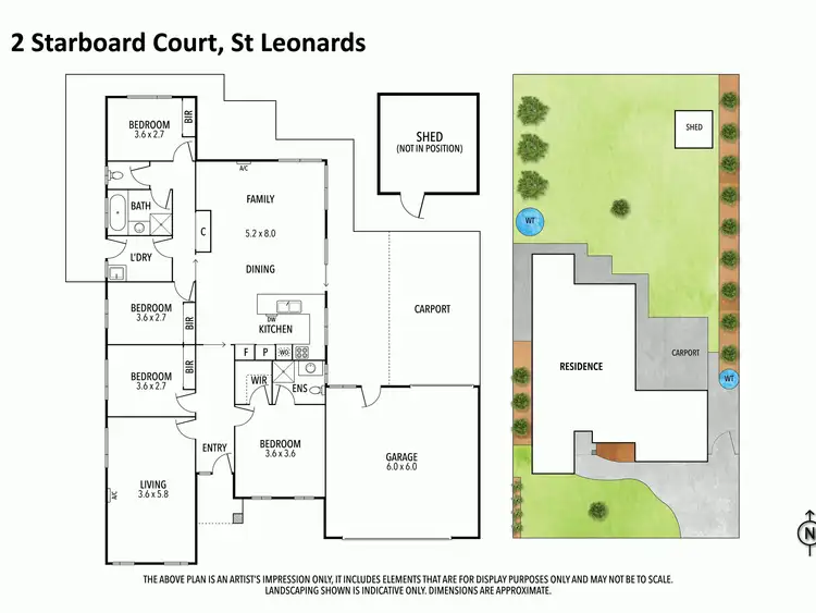 Floorplan of Homely house listing, 2 Starboard Court, St Leonards VIC 3223