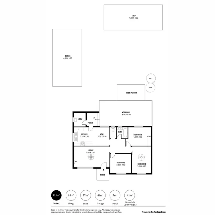 Floorplan of Homely house listing, 34 Kinkaid Road, Elizabeth East SA 5112