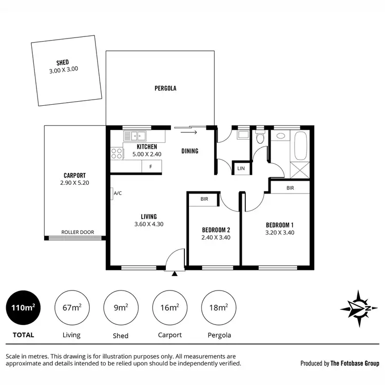 Floorplan of Homely unit listing, 12/26-28 Crozier Avenue, Modbury SA 5092