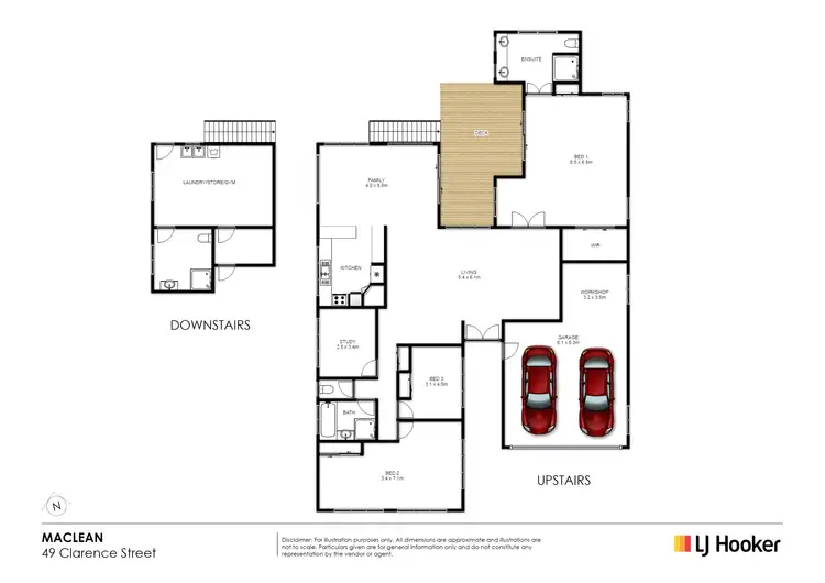 Floorplan of Homely house listing, 49 Clarence Street, Maclean NSW 2463