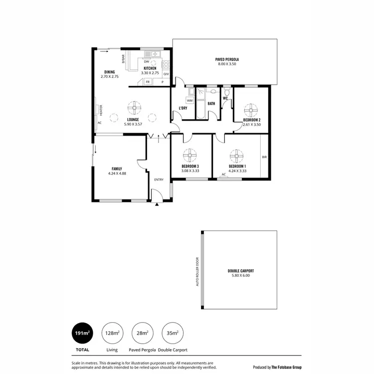 Floorplan of Homely house listing, 1A Raymond Road, St Agnes SA 5097