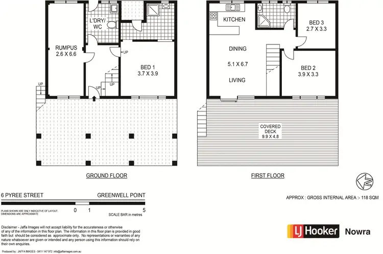 Floorplan of Homely house listing, 6 Pyree Street, Greenwell Point NSW 2540