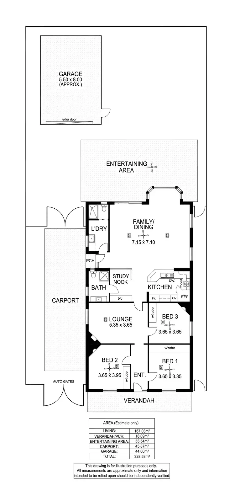 Floorplan of Homely house listing, 54 Richmond Avenue, Colonel Light Gardens SA 5041