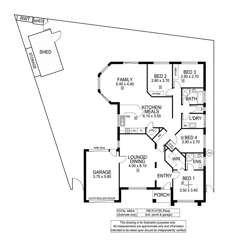 Floorplan of Homely house listing, 22 Duggan Avenue, Glengowrie SA 5044
