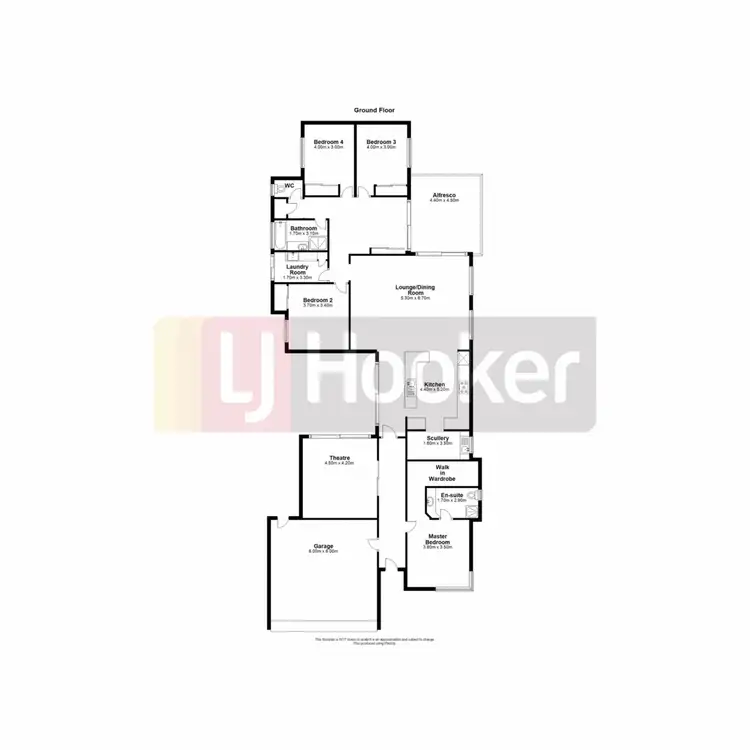 Floorplan of Homely house listing, 28A Mindalong Close, South Bunbury WA 6230