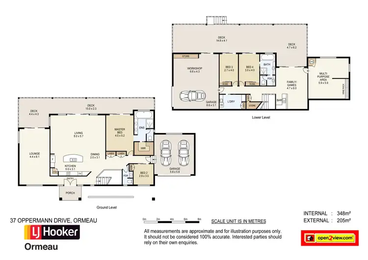 Floorplan of Homely house listing, 37 Oppermann Drive, Ormeau QLD 4208