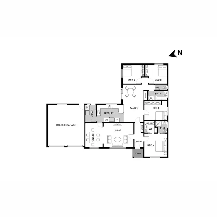 Floorplan of Homely house listing, 6 Hain Place, Gilmore ACT 2905