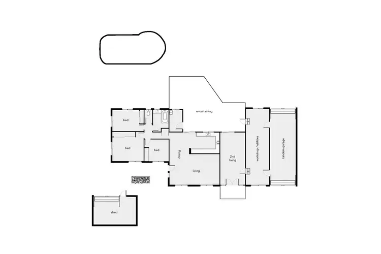 Floorplan of Homely house listing, 12 Viola Close, Bayview Heights QLD 4868
