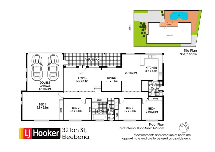 Floorplan of Homely house listing, 32 Ian Street, Eleebana NSW 2282