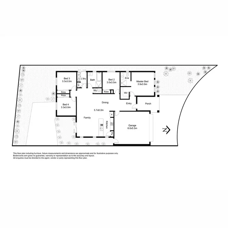 Floorplan of Homely house listing, 26 Doyle Court, Truganina VIC 3029