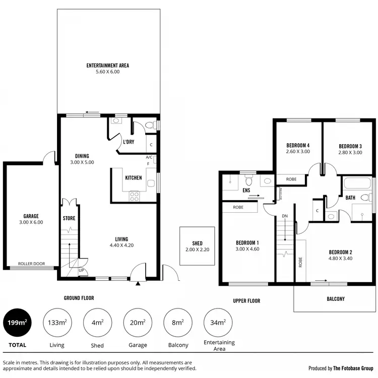 Floorplan of Homely townhouse listing, 12/97-103 Windsor Grove, Klemzig SA 5087