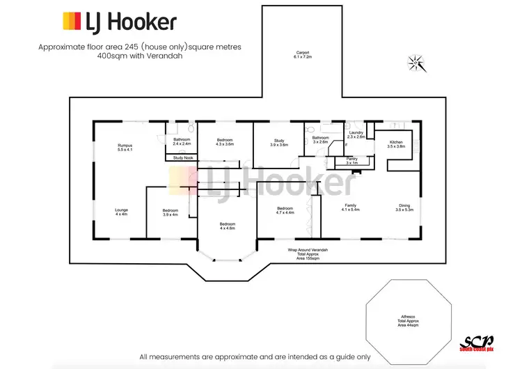 Floorplan of Homely rural property listing, 442 Tomakin Road, Mogo NSW 2536
