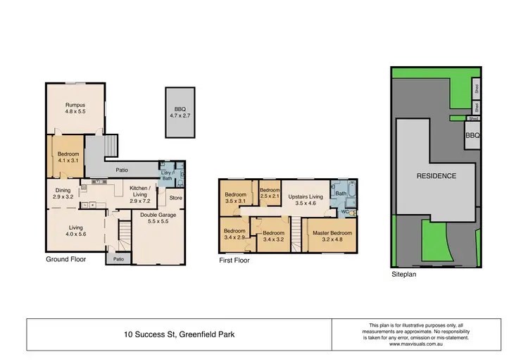 Floorplan of Homely house listing, 10 Success Street, Greenfield Park NSW 2176