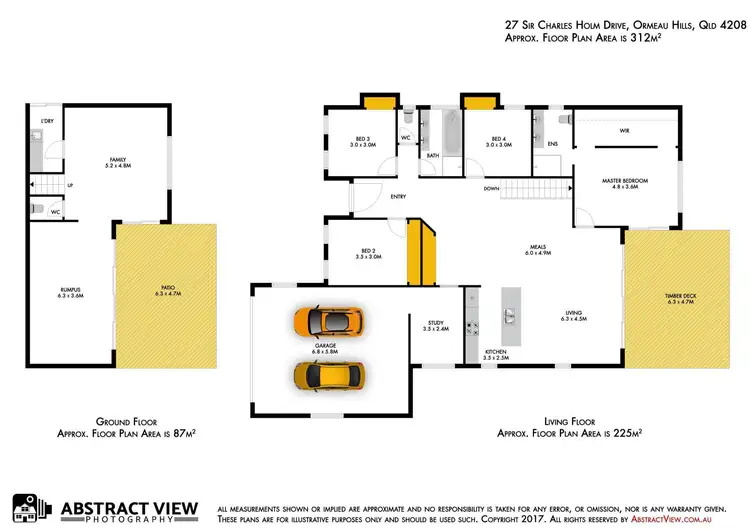 Floorplan of Homely house listing, 27 Sir Charles Holm Drive, Ormeau Hills QLD 4208