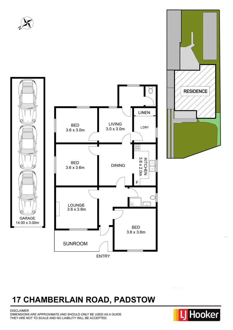 Floorplan of Homely house listing, 17 Chamberlain Road, Padstow NSW 2211