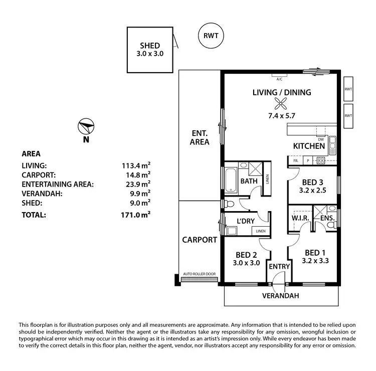 Floorplan of Homely house listing, 31 Gollan Circuit, Mount Barker SA 5251