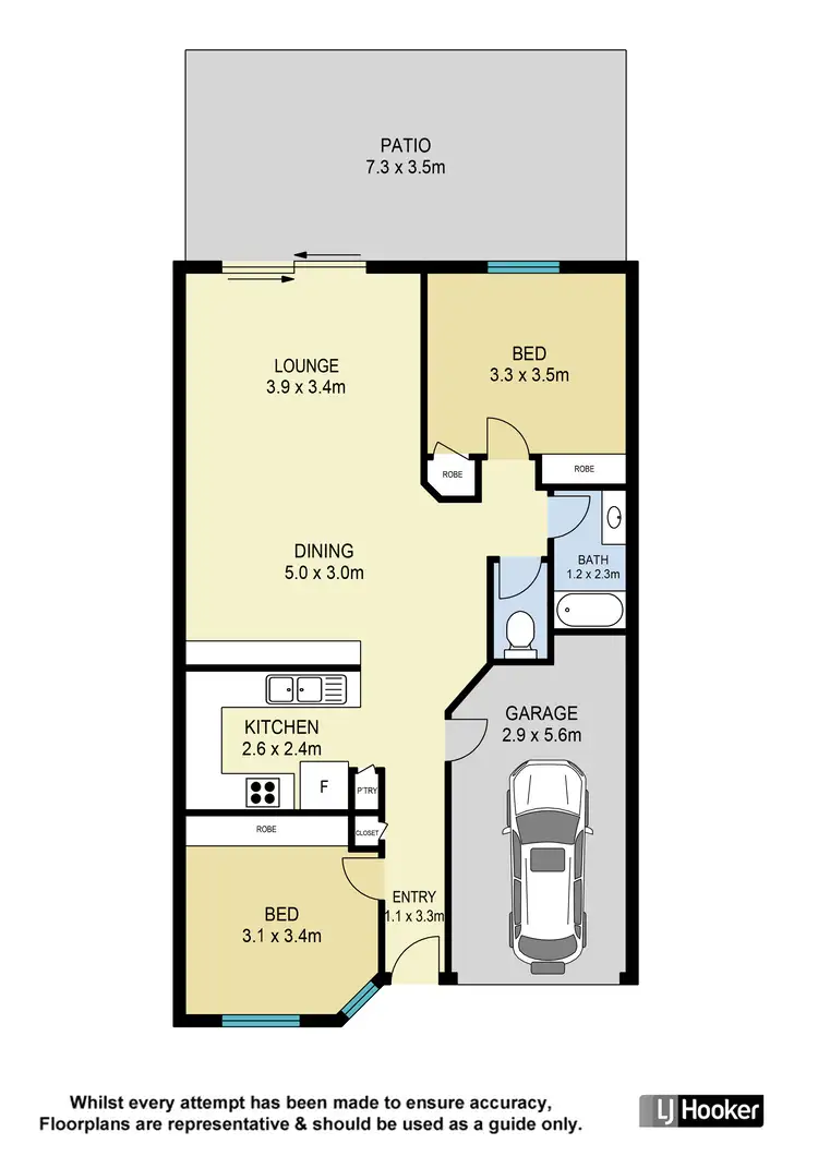 Floorplan of Homely villa listing, 14/270 Handford Road, Taigum QLD 4018
