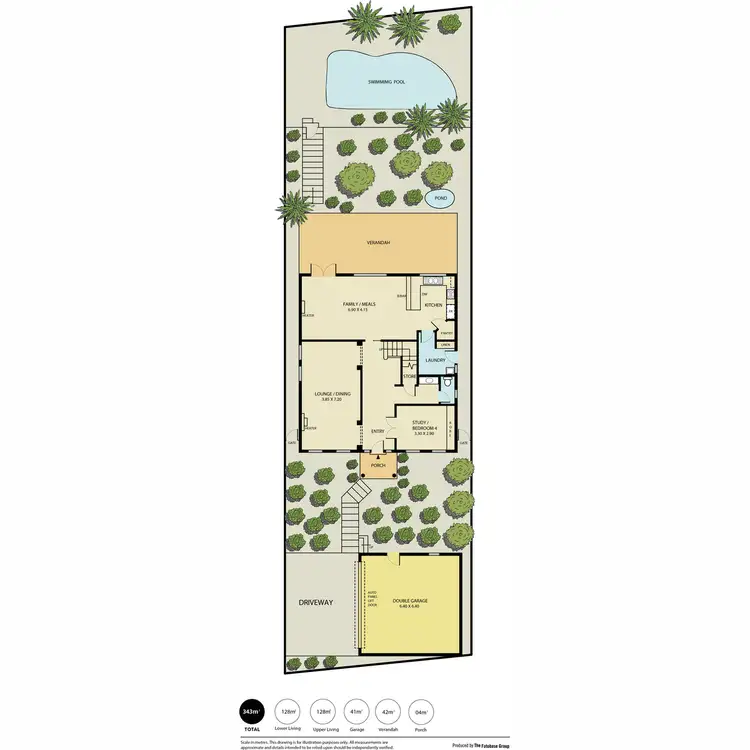 Floorplan of Homely house listing, 23 Rochester Crescent, Golden Grove SA 5125