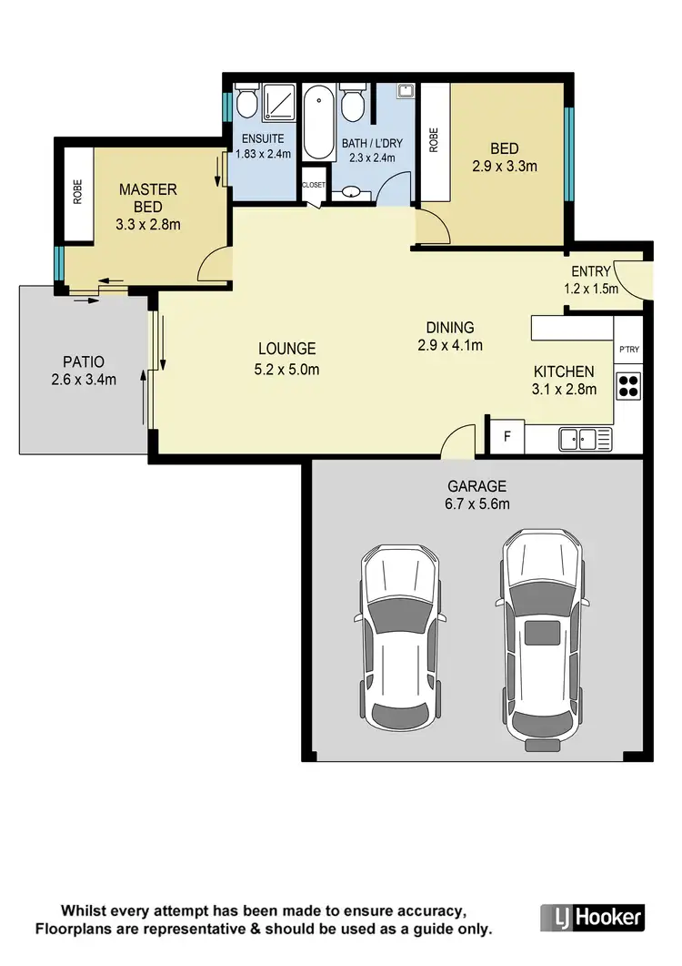 Floorplan of Homely unit listing, 1/14 Battersby Street, Zillmere QLD 4034