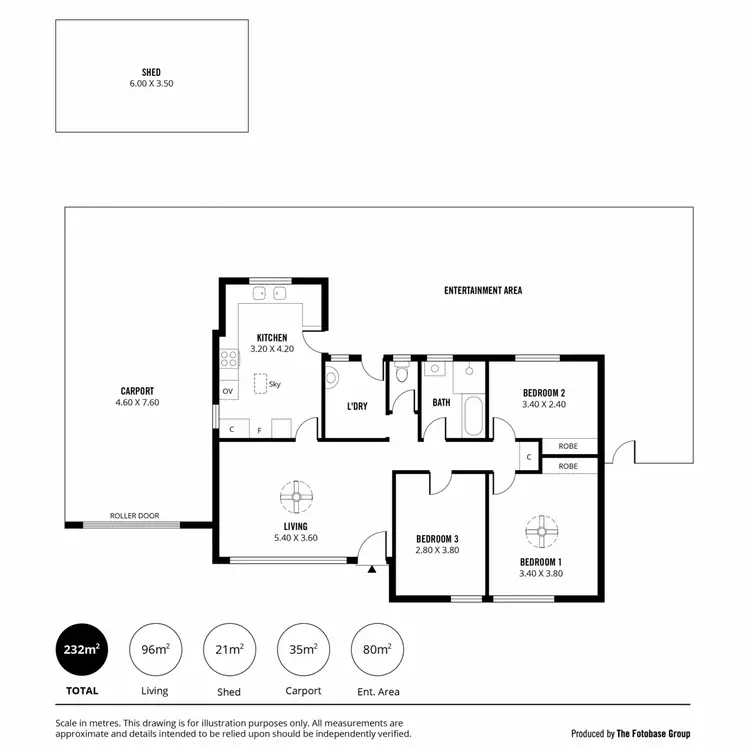 Floorplan of Homely house listing, 72 Whysall Road, Greenacres SA 5086