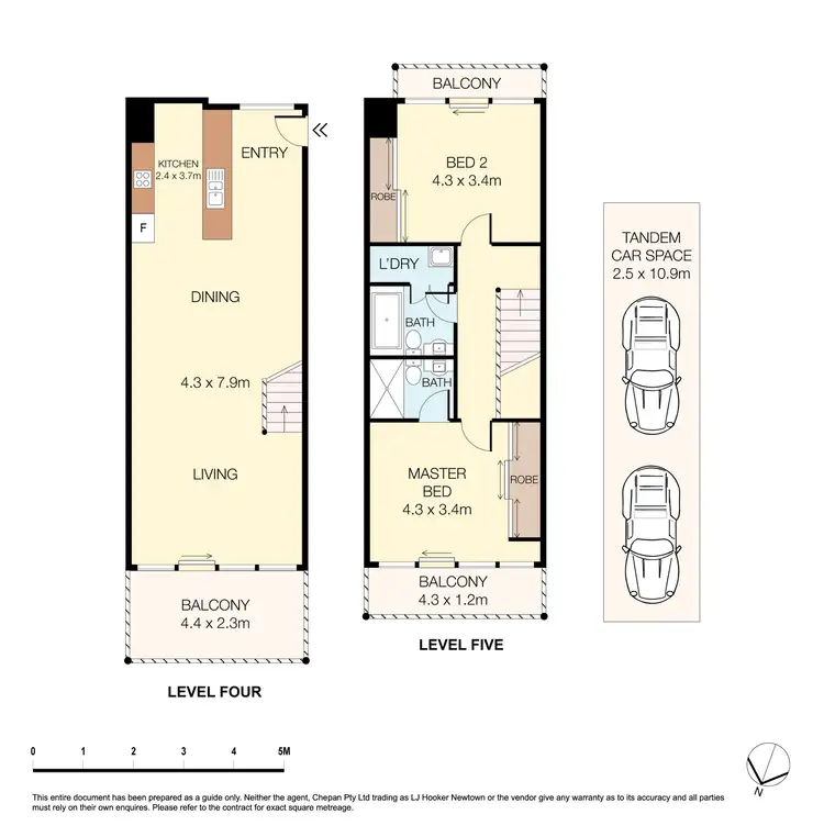 Floorplan of Homely unit listing, M401/68 McEvoy Street, Alexandria NSW 2015