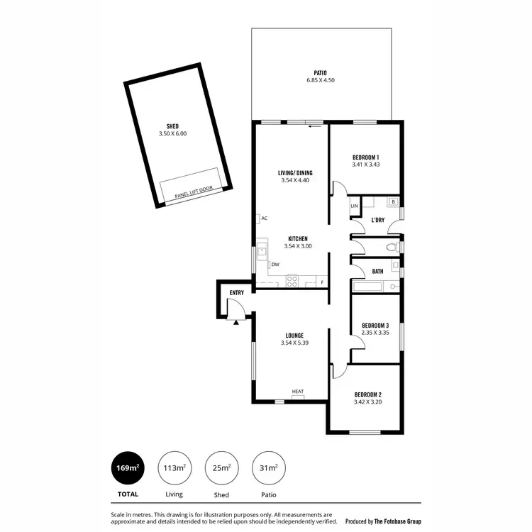 Floorplan of Homely house listing, 16 Christiana Crescent, Wynn Vale SA 5127