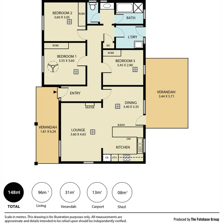Floorplan of Homely house listing, 4 Levanswell Road, Salisbury Park SA 5109