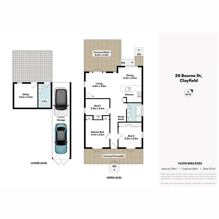 Floorplan of Homely house listing, 26 Bourne Street, Clayfield QLD 4011