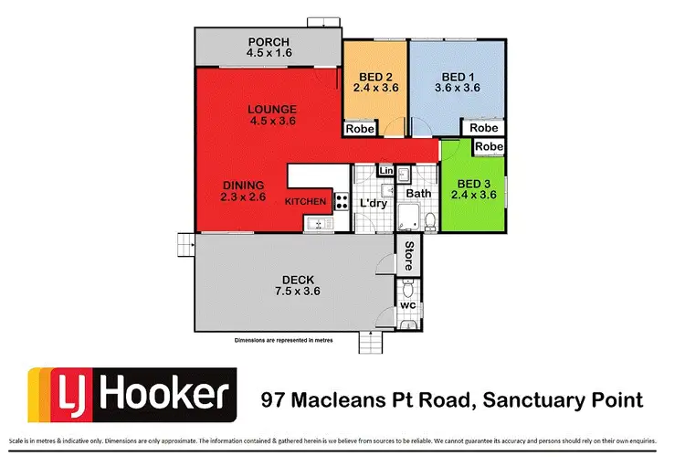 Floorplan of Homely house listing, 97 Macleans Point Road, Sanctuary Point NSW 2540