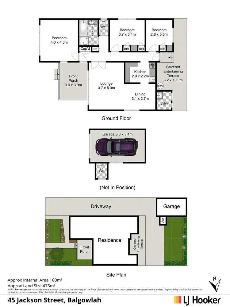 Floorplan of Homely house listing, 45 Jackson Street, Balgowlah NSW 2093
