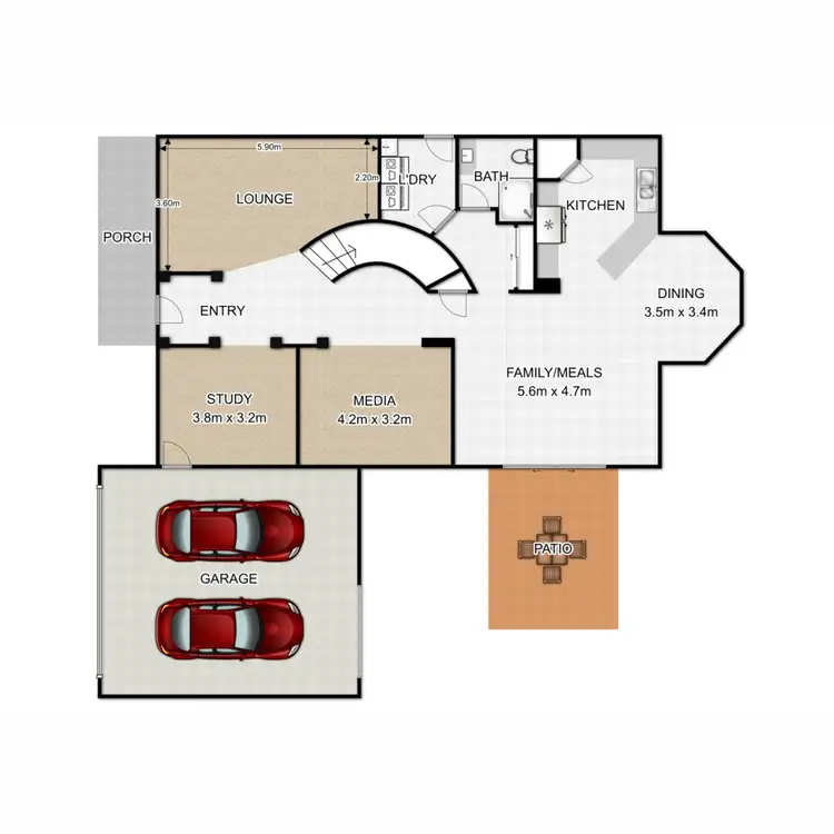 Floorplan of Homely house listing, 33 Moreton View Crescent, Thornlands QLD 4164