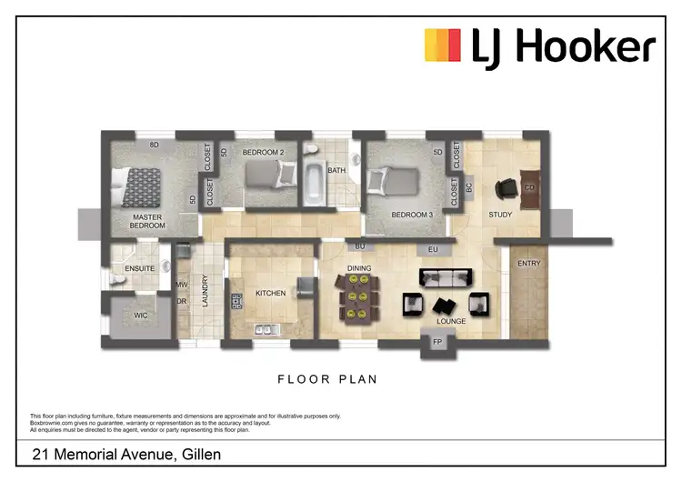 Floorplan of Homely house listing, 21 Memorial Avenue, Gillen NT 870