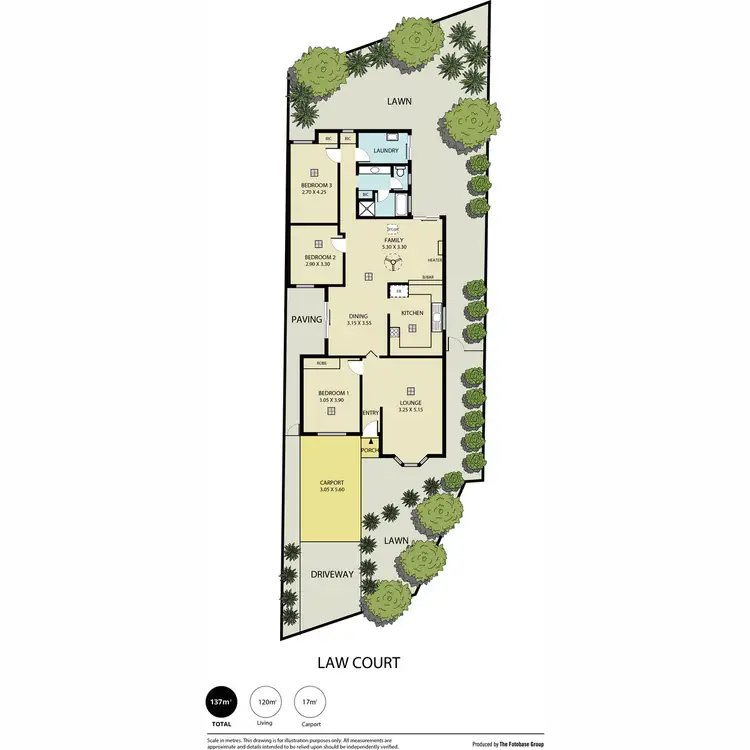 Floorplan of Homely villa listing, 8 Law Court, Greenwith SA 5125
