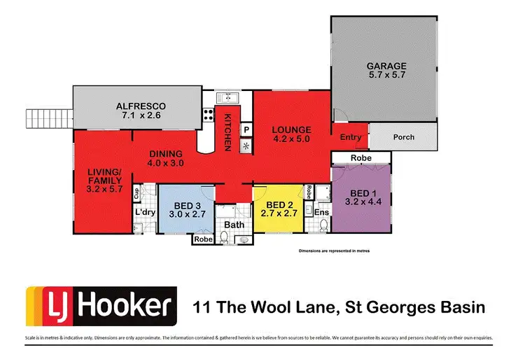 Floorplan of Homely house listing, 11 The Wool Lane, St Georges Basin NSW 2540