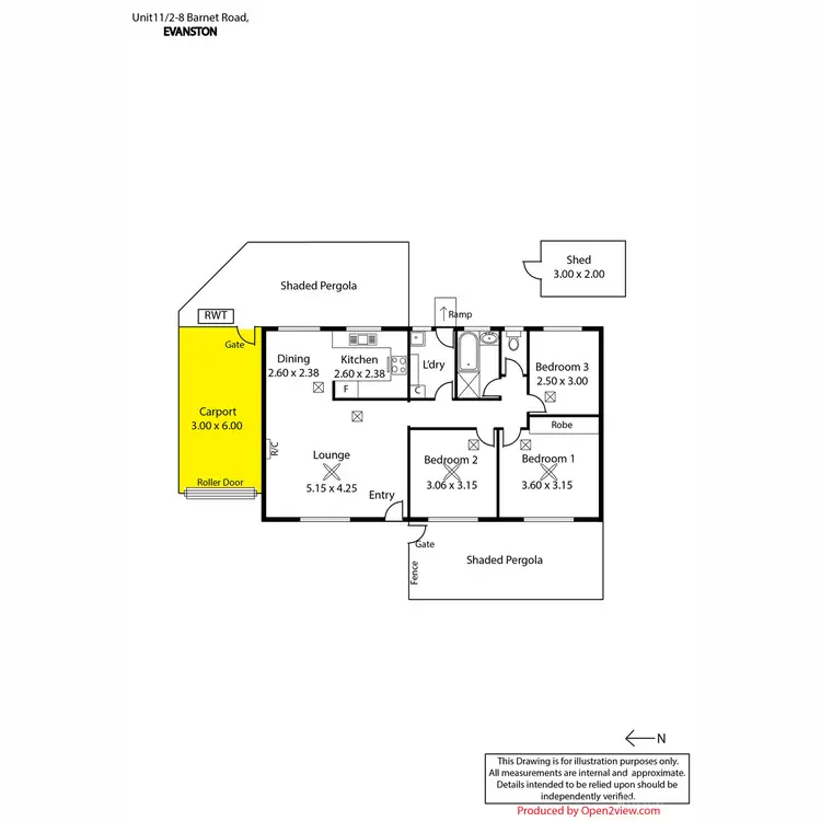 Floorplan of Homely house listing, 11/2 Barnet Road, Gawler West SA 5118