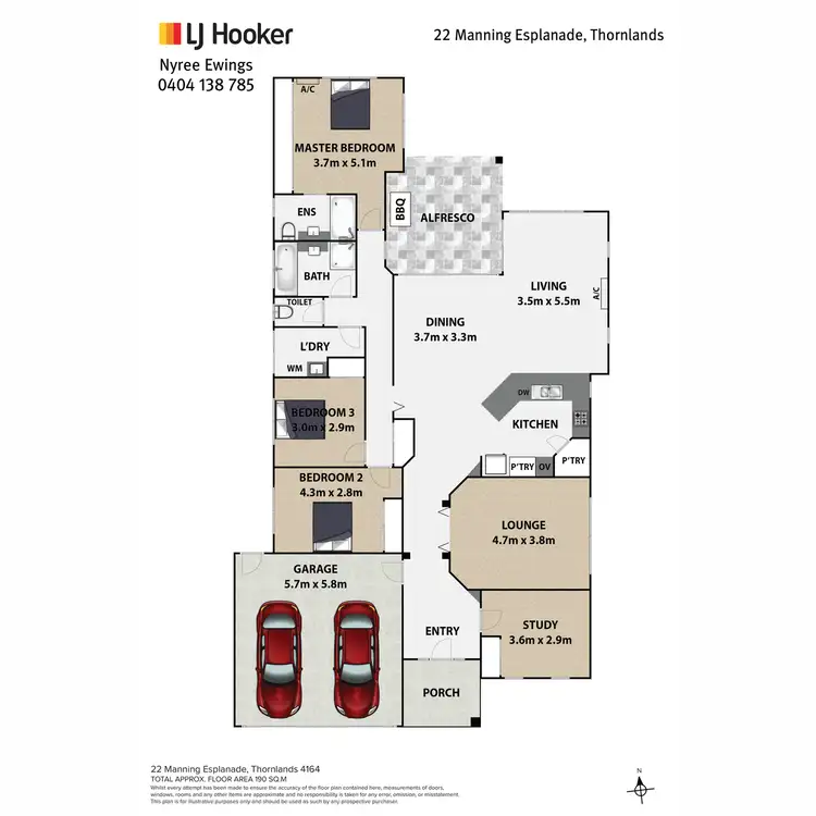 Floorplan of Homely house listing, 22 Manning Esplanade, Thornlands QLD 4164