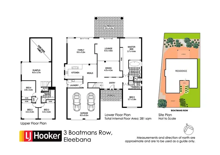 Floorplan of Homely house listing, 3 Boatmans Row, Eleebana NSW 2282