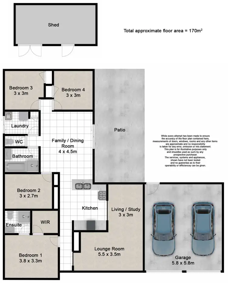 Floorplan of Homely house listing, 52 Gordonia Drive, Regents Park QLD 4118